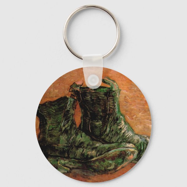 Llavero Un par de zapatos por Vincent van Gogh (Anverso)