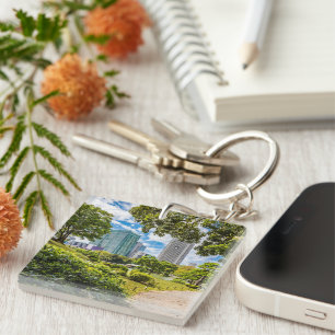 Llavero Un paseo por los jardines de Hama Rikyu, Tokio