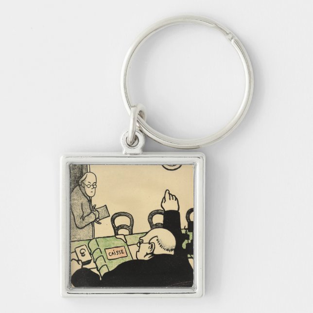 Llavero Un patrón despide a uno de sus empleados (Frente)