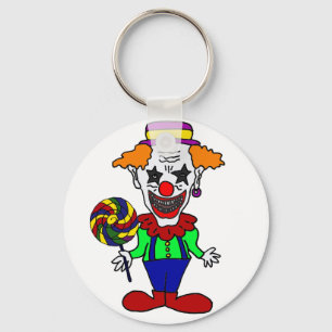 Llavero Un payaso malvado comiendo un Personalizado de gol