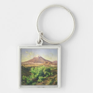Llavero Un pequeño volcán en el campo mexicano, 1887