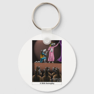 Llavero Un Poco de Juego de Caballo Caricatura Divertida d
