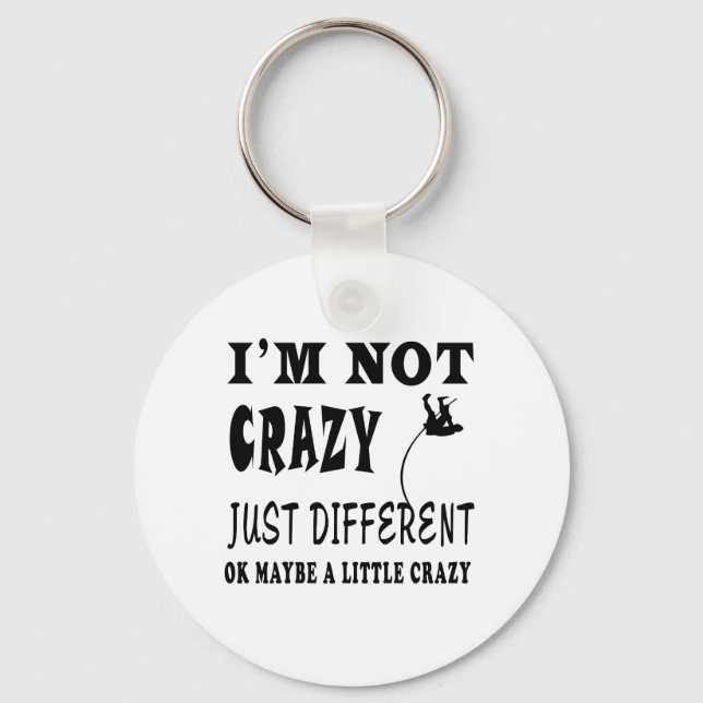 Llavero Un poco loco para Polo Vault (Anverso)