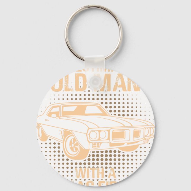 Llavero Un Pontiac Firebird 1969 anciano (Anverso)
