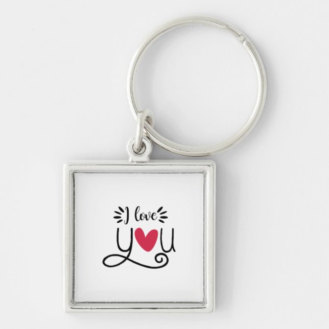 Llavero Un regalo de pareja te quiero (Frente)
