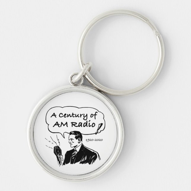 Llavero Un siglo de la radio AM (Frente)