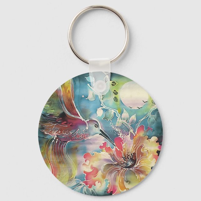 Llavero Un Solo Colibrí (Anverso)