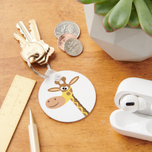 Llavero Un teclado de jirafa personalizado