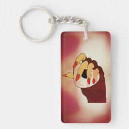 Llavero Un toque de visión trippy