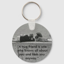 Llavero Un verdadero amigo