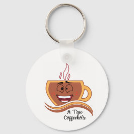 Llavero Un verdadero café para adictos al café