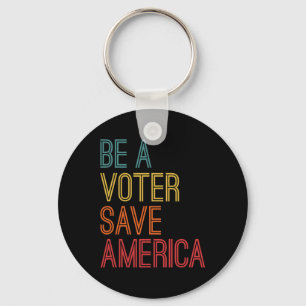 Llavero Un votante salva a Estados Unidos vota por un voto