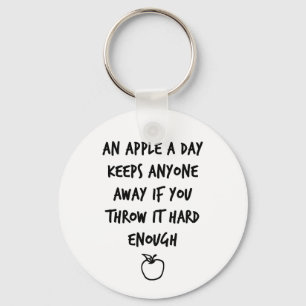 Llavero Una Apple al día