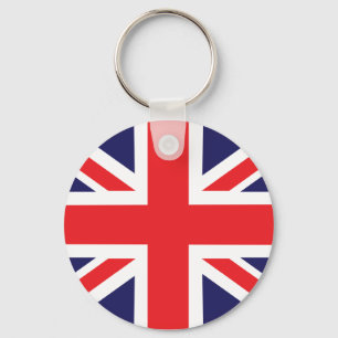 Llavero Una bandera de Union Jack.