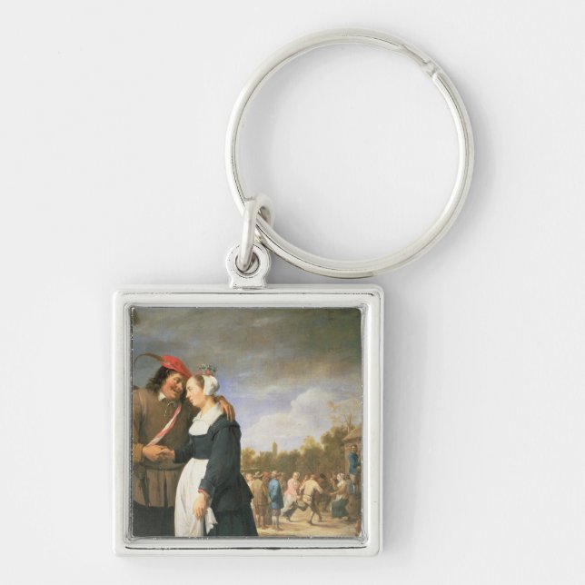 Llavero Una boda campesina, 1648 (Frente)