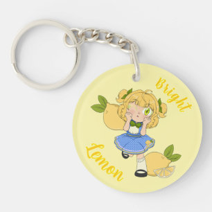 Llavero Una cadena de clave personalizada con una curva de