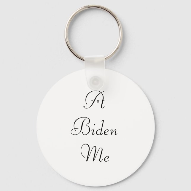 Llavero Una cadena de claves Biden Me (Anverso)
