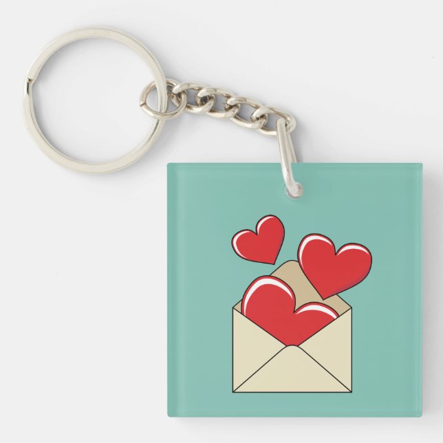 Llavero Una carta de amor (Frente)