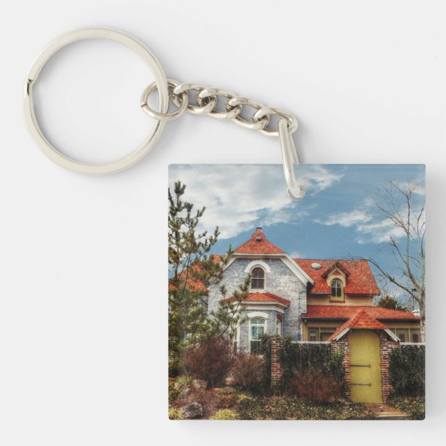 Llavero Una casa interesante (Frente)