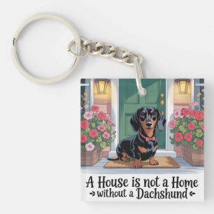 Llavero Una Casa No Es Un Hogar Sin Un Dachshund