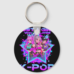 Llavero Una chica que ama a las niñas k-pop chicas k-pop c
