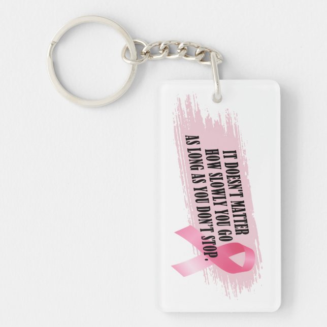 Llavero Una cita inspiradora para la toma de conciencia so (Frente)