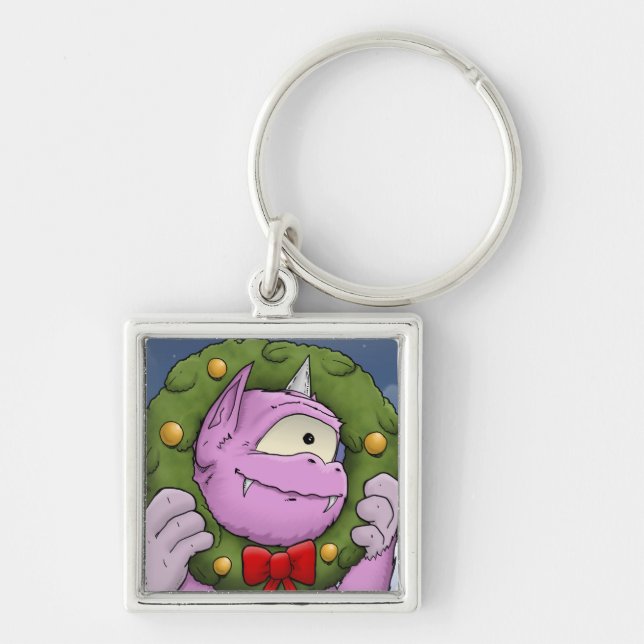 Llavero Una clave milagrosa para los Navidades monstruo (Frente)