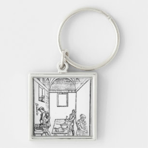 Llavero Una cocina medieval