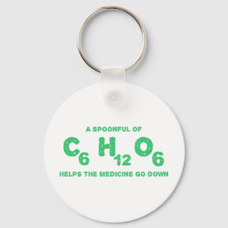 Llavero Una cucharada de C6H12O6 ayuda a que el medicament