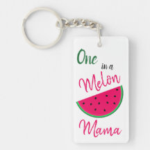 Una en una mamá melón - sandía