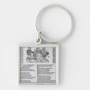 Llavero Una escena de la caza