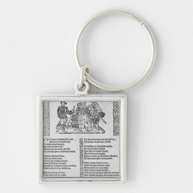 Llavero Una escena de la caza (Frente)