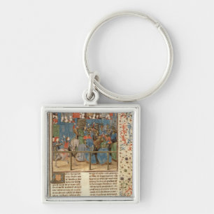 Llavero Una escena del torneo