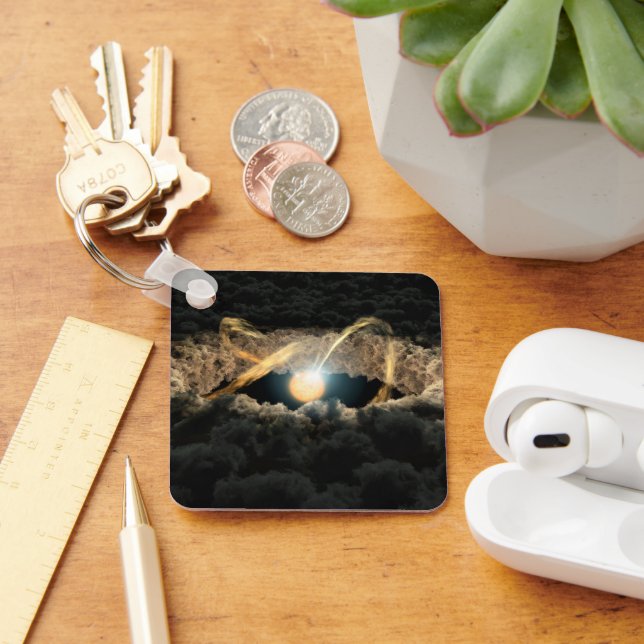 Llavero Una Estrella Rodeada De Un Disco Protoplanetario (Escritorio )