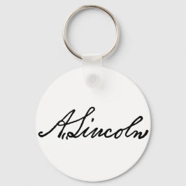 Llavero Una firma de Lincoln