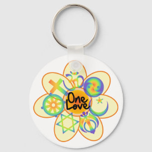 Llavero Una flor del amor