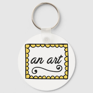 Llavero Una Keychain artística