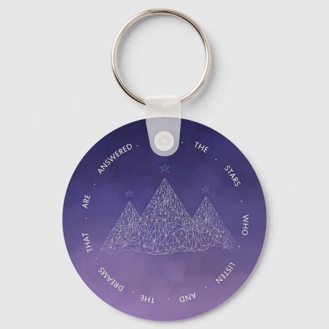 LLAVERO UNA KEYCHAIN NOCTURNA PARA LOS FANÁTICOS DE ACOTAR (Anverso)