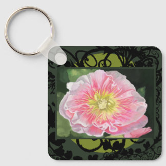 Llavero Una Malva Rosa Suave y Crema_0165