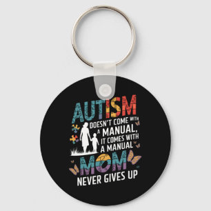 Llavero Una pieza importante que mi corazón tiene autismo 