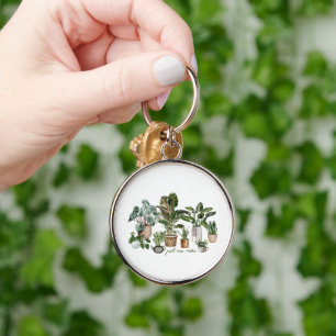 Llavero Una planta más, una planta divertida