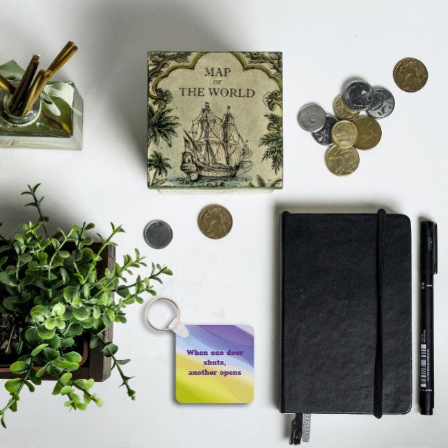 Llavero Una puerta abre diciendo lavanda de sabiduría (Subido por el creador)