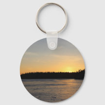 Una puesta del sol congelada