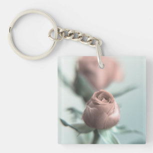 Llavero Una rosa rosa para tu enamorado...