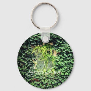 Llavero Una ventana en plantas verdes Funda-Mate iPhone es