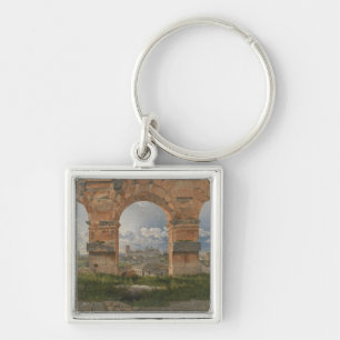 Llavero Una vista a través de tres arcos del Coliseo
