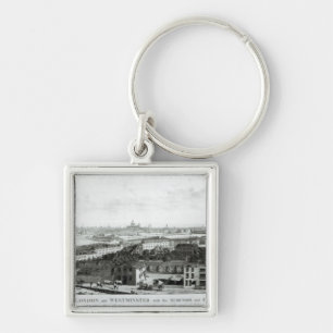 Llavero Una vista de las ciudades de Londres y de