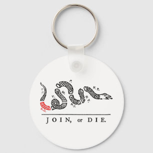 Llavero ÚNASE A, o MUERA Carolina del Norte