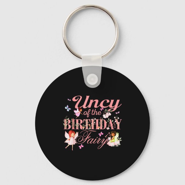 Llavero Uncy Of The Birthday Fairy Little Girl Magical Fam (Anverso)