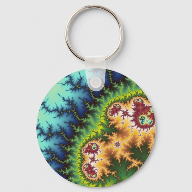 Llavero Under the Forest - Fractal Keychain (Anverso)